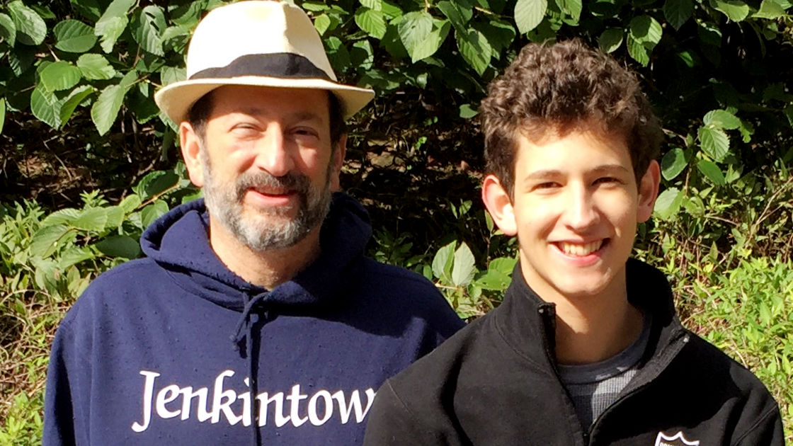 Council Member Michael Golden and son Jonathan