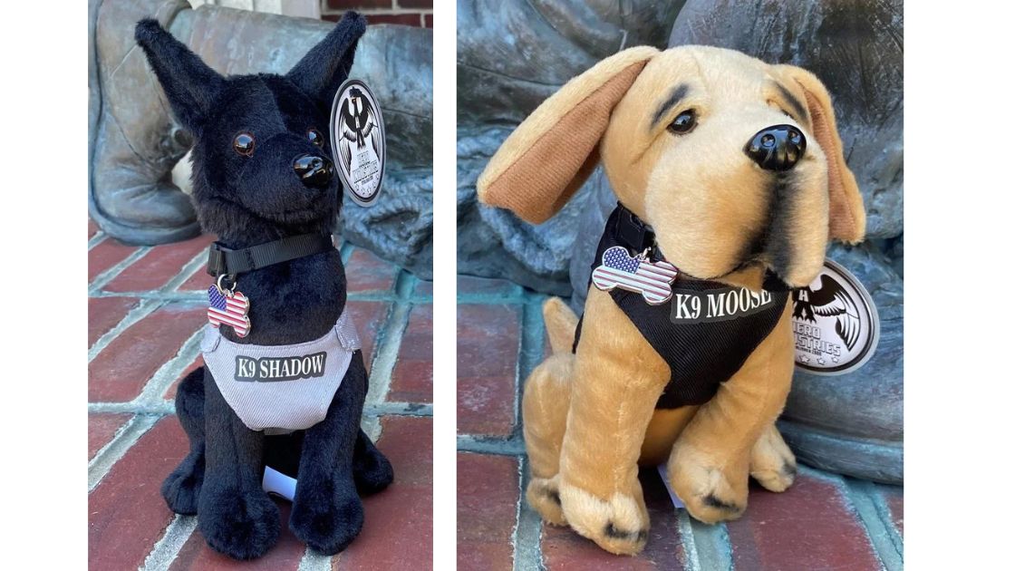 Abington Police K9 Unit fundraiser plush dog replicas for purchase Glenside Local