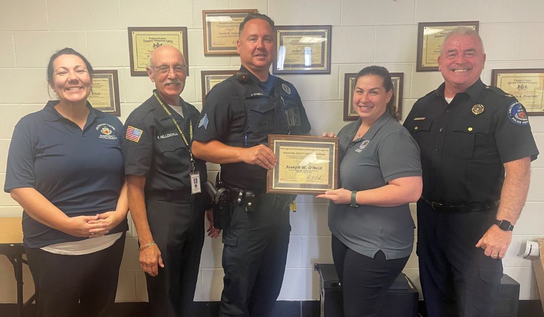 Cheltenham Sergeant Joseph O'Neill awarded PEMA's Local Professional ...