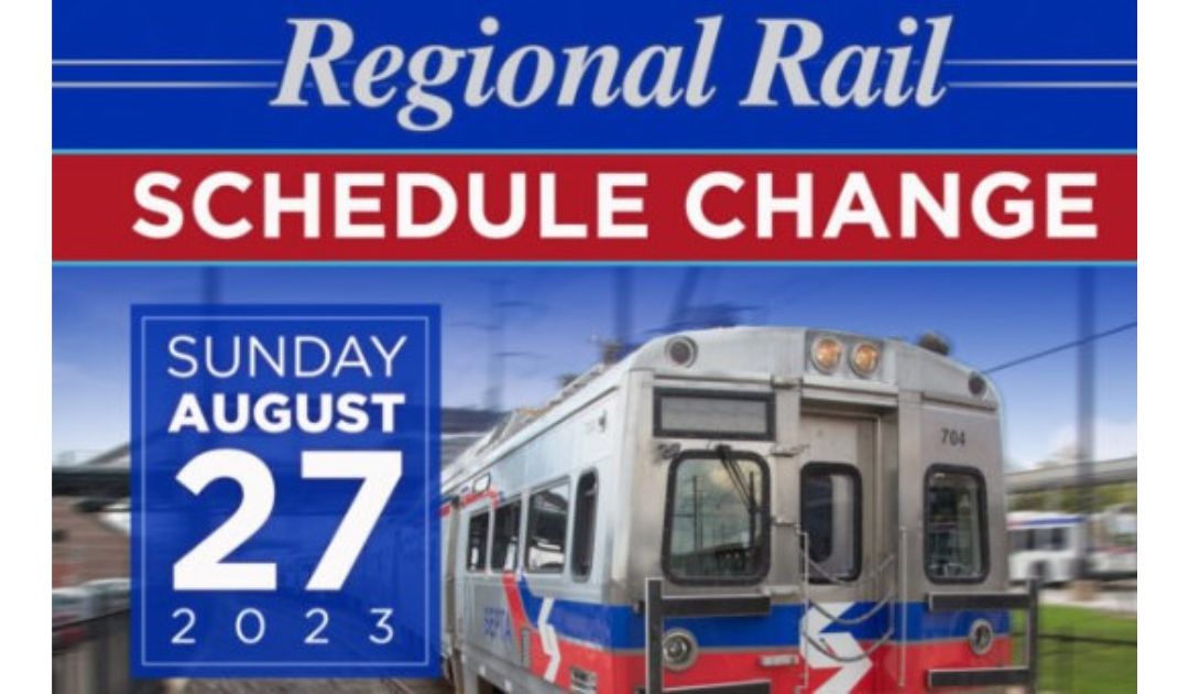 SEPTA announces significant changes to Regional Rail schedules ...