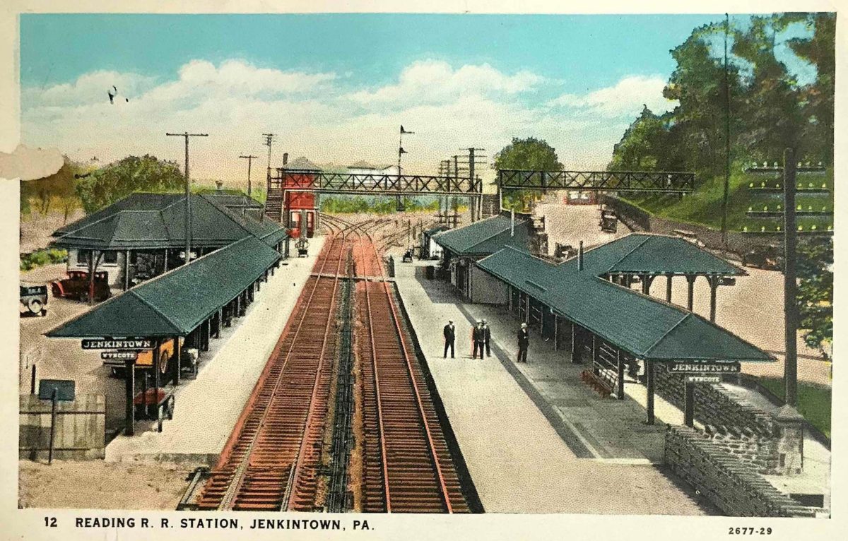 History with Mike The JenkintownWyncote Train Station's evolution