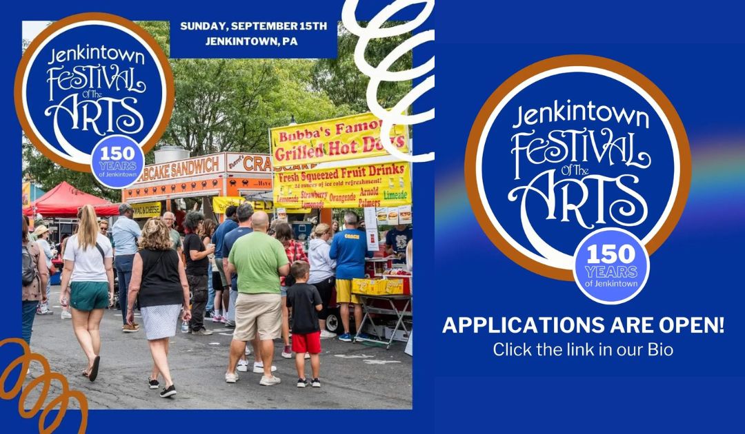 24th annual Jenkintown Festival of the Arts set for Sept. 15, now