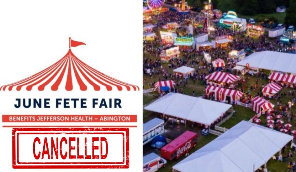 June Fete Fair and Horse & Pony Show in Huntingdon Valley cancelled due