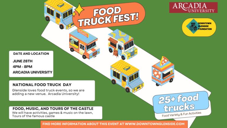 Downtown Glenside Foundation's first Food Truck Fest at Arcadia ...