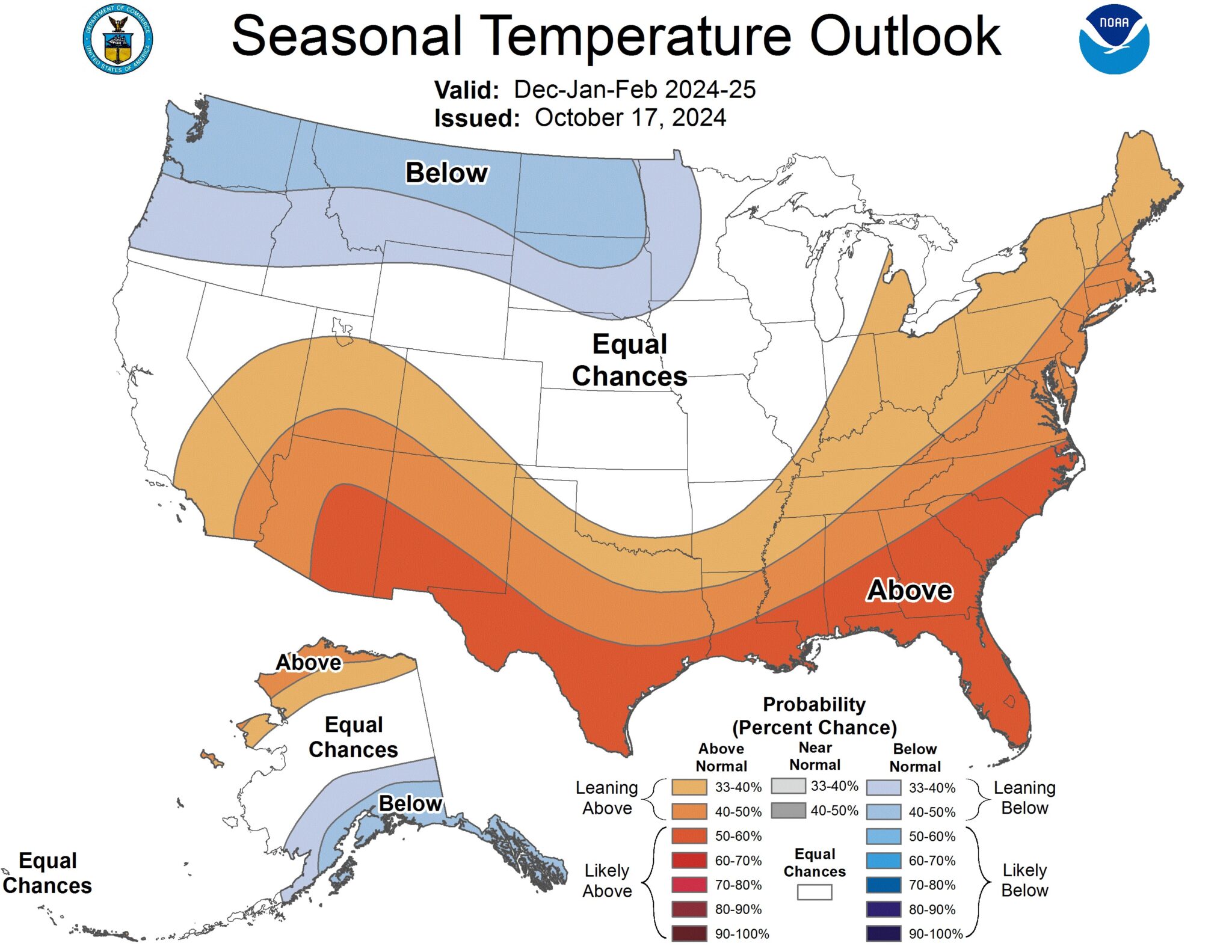 NOAA releases winter weather outlook, Accuweather predicts more snow